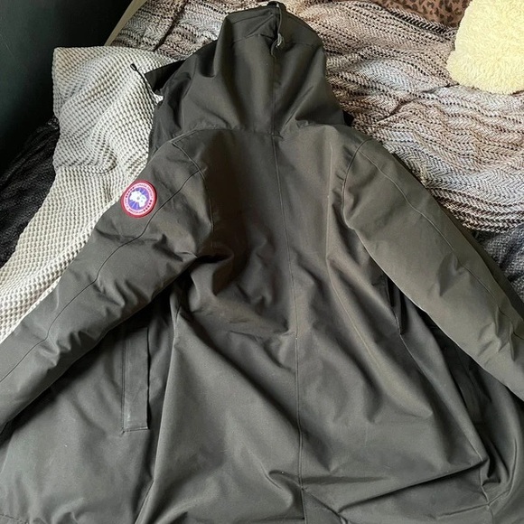 Men's Black Hooded Jacket